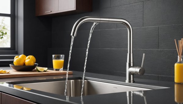 Équipez votre cuisine avec un robinet de luxe tendance